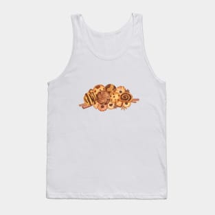 Cookies with chocolate and spices Tank Top